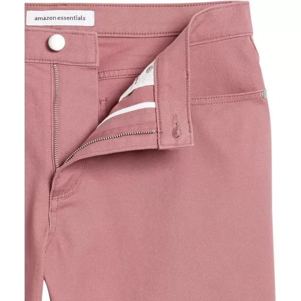 Amazon Essentials Mens Slimfit 9 Inseam Stretch 5Pocket ShortPink