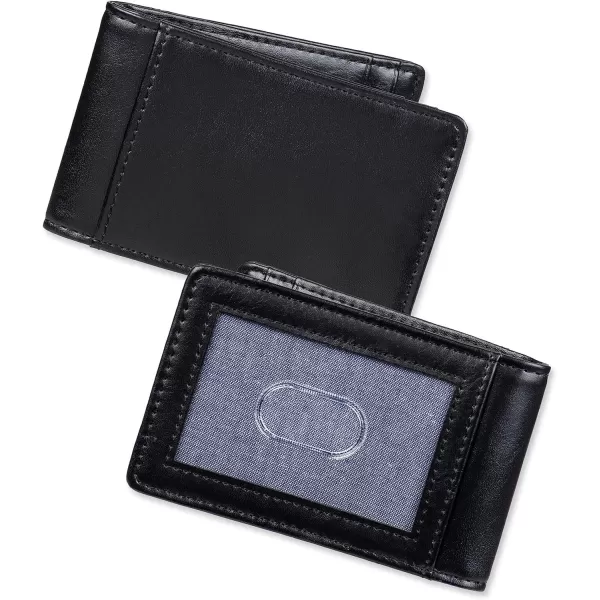 Amazon Essentials Mens Smart Wallet with Removable Money ClipBlack