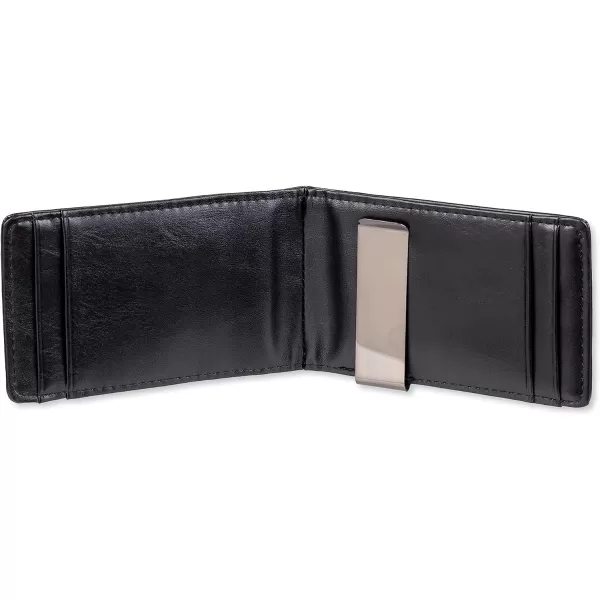 Amazon Essentials Mens Smart Wallet with Removable Money ClipBlack