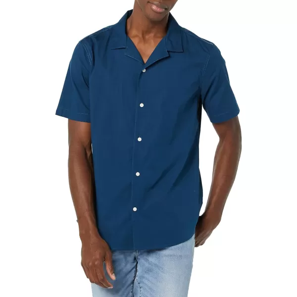 Amazon Essentials Mens StandardFit Vacation ShirtNavy