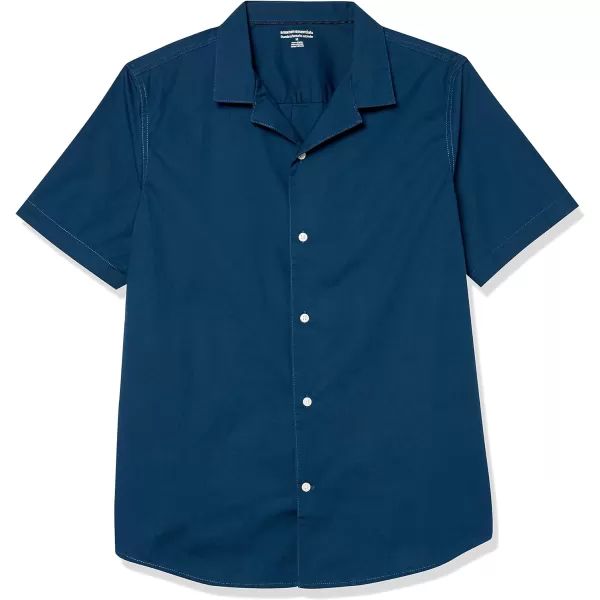 Amazon Essentials Mens StandardFit Vacation ShirtNavy