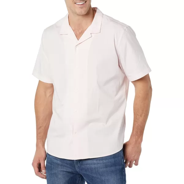 Amazon Essentials Mens StandardFit Vacation ShirtPink