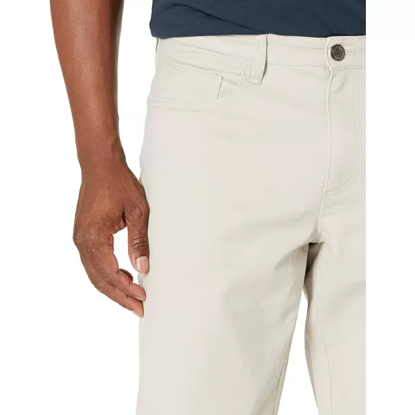 Amazon Essentials Mens StraightFit 5Pocket Comfort Stretch Chino Pant Previously GoodthreadsStone