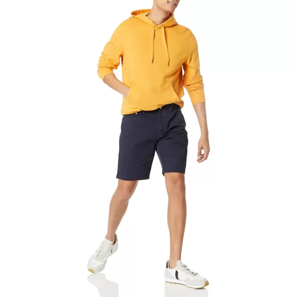 Amazon Essentials Mens StraightFit 7 Inseam Stretch 5Pocket ShortsMidnight Blue