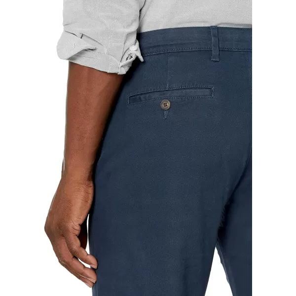 Amazon Essentials Mens StraightFit Casual Stretch Khaki PantNavy