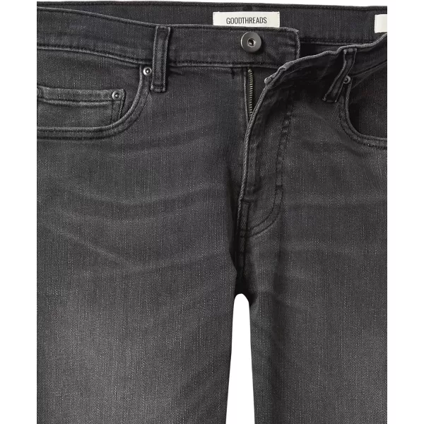 Amazon Essentials Mens StraightFit Jean Previously GoodthreadsBlack Sanded