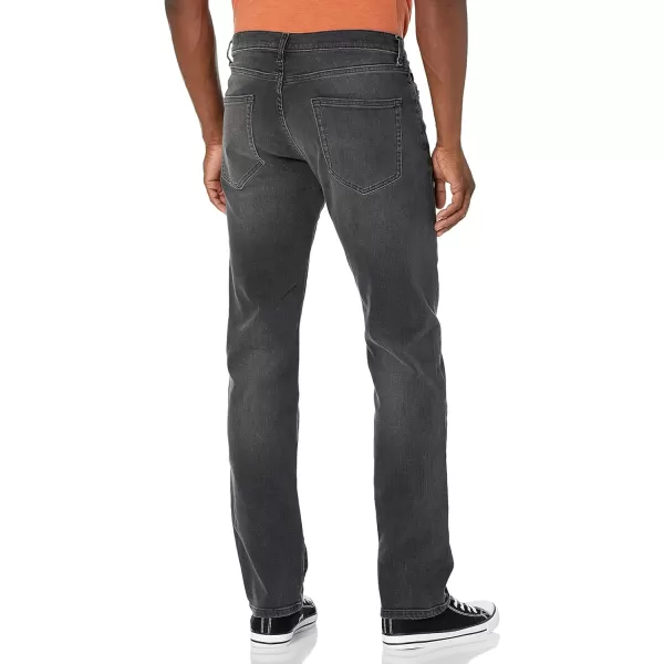 Amazon Essentials Mens StraightFit Jean Previously GoodthreadsBlack Sanded