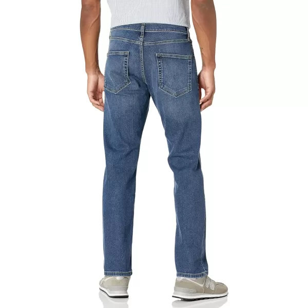 Amazon Essentials Mens StraightFit Jean Previously GoodthreadsMedium Blue