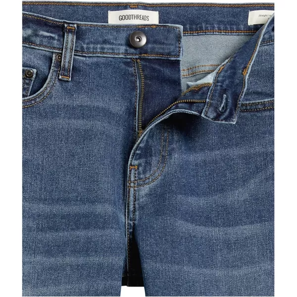 Amazon Essentials Mens StraightFit Jean Previously GoodthreadsMedium Blue