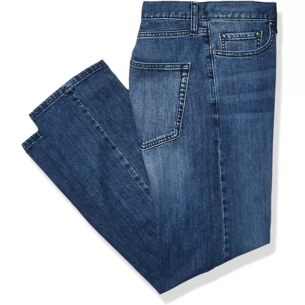 Amazon Essentials Mens StraightFit Jean Previously GoodthreadsMedium Indigo