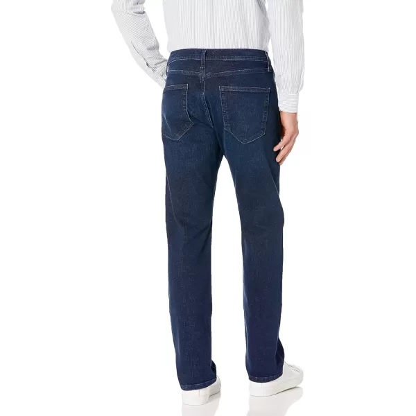 Amazon Essentials Mens StraightFit Jean Previously GoodthreadsSanded Indigo