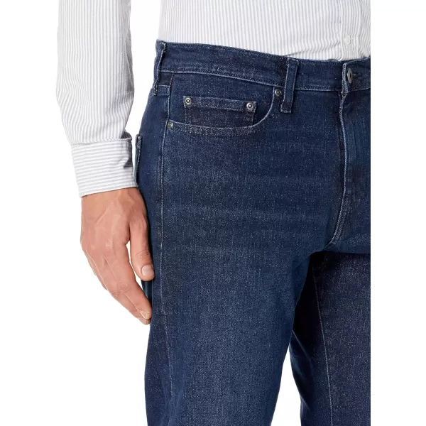 Amazon Essentials Mens StraightFit Jean Previously GoodthreadsSanded Indigo