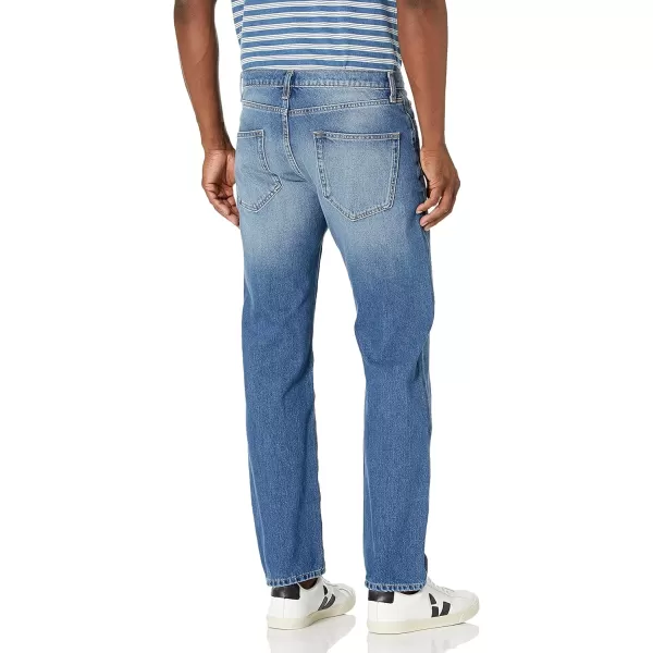 Amazon Essentials Mens StraightFit Jean Previously GoodthreadsWashed Blue