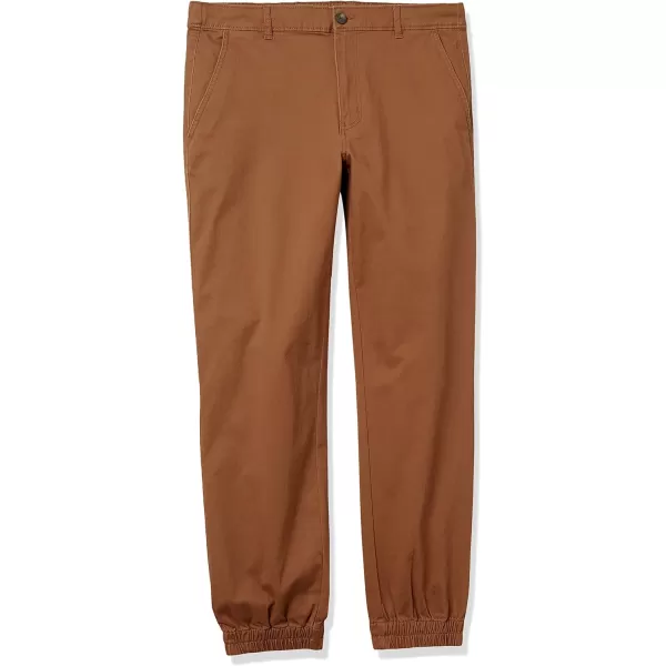 Amazon Essentials Mens StraightFit Jogger PantDark Khaki Brown