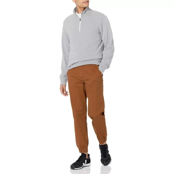 Amazon Essentials Mens StraightFit Jogger PantDark Khaki Brown