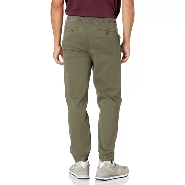 Amazon Essentials Mens StraightFit Jogger PantOlive