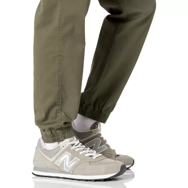 Amazon Essentials Mens StraightFit Jogger PantOlive