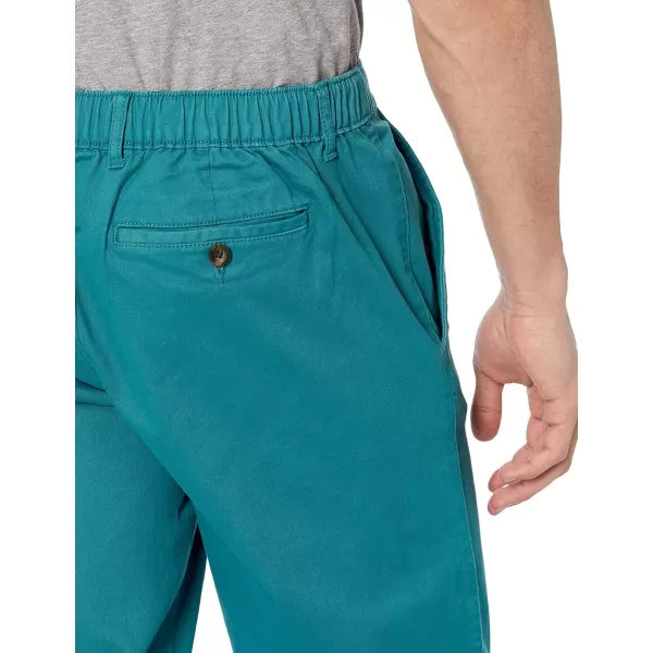 Amazon Essentials Mens StraightFit Jogger PantWashed Teal Green