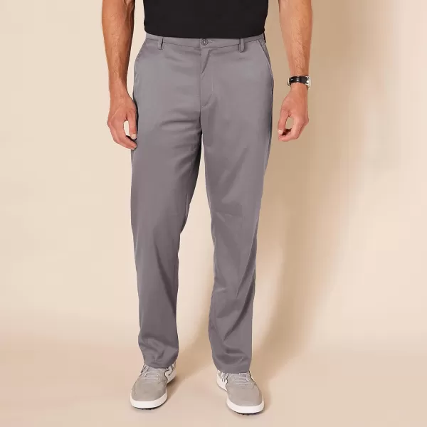 Amazon Essentials Mens StraightFit Stretch Golf PantGrey