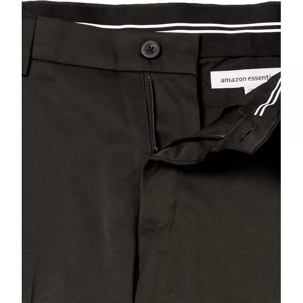 Amazon Essentials Mens StraightFit Stretch Golf PantPolyester Blend Black