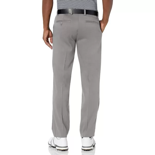 Amazon Essentials Mens StraightFit Stretch Golf PantRecycled Polyester Blend Grey