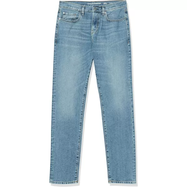 Amazon Essentials Mens StraightFit Stretch JeanLight Wash