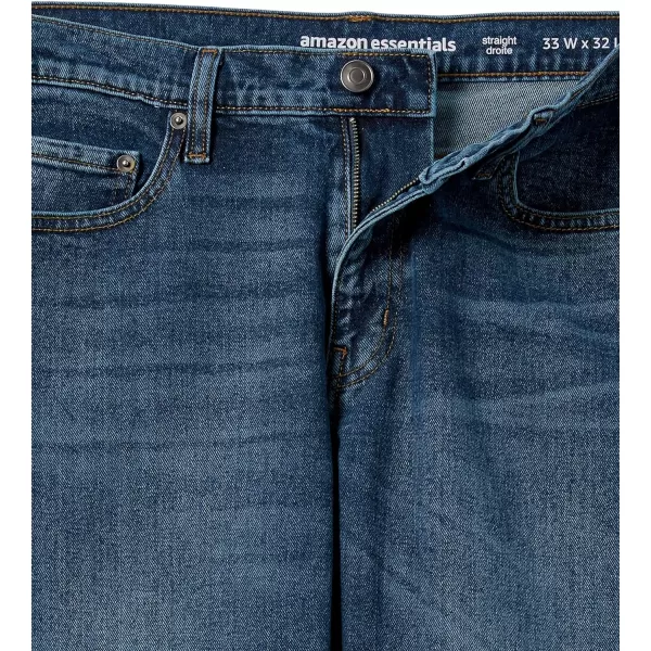 Amazon Essentials Mens StraightFit Stretch JeanMedium Wash