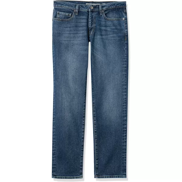 Amazon Essentials Mens StraightFit Stretch JeanMedium Wash