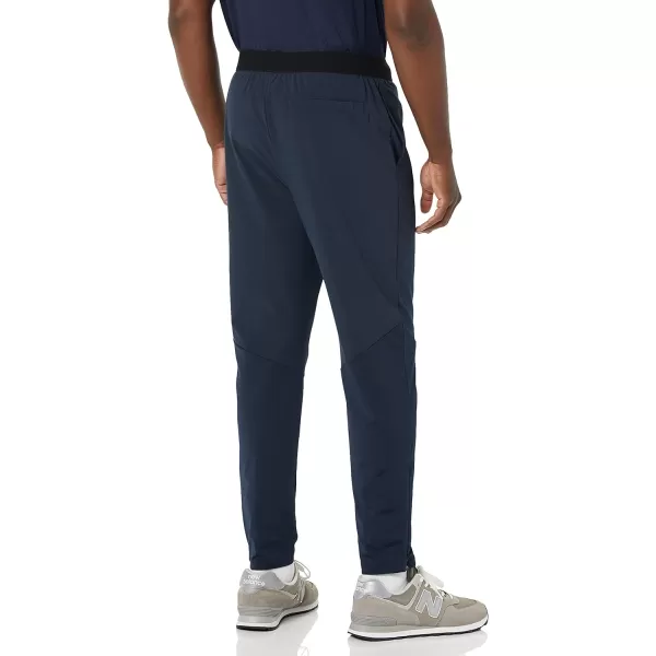 Amazon Essentials Mens Stretch Woven Colorblock PantsDark Navy