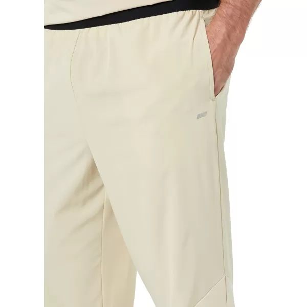 Amazon Essentials Mens Stretch Woven Colorblock PantsStone