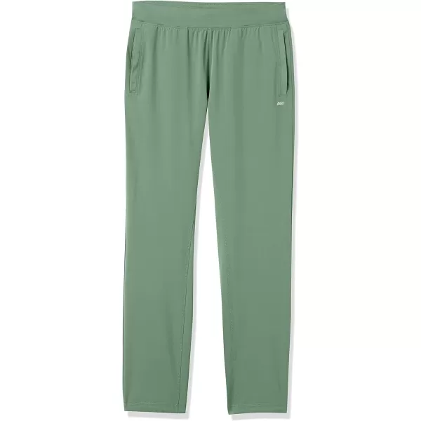 Amazon Essentials Mens Stretch Woven Training PantSage Green