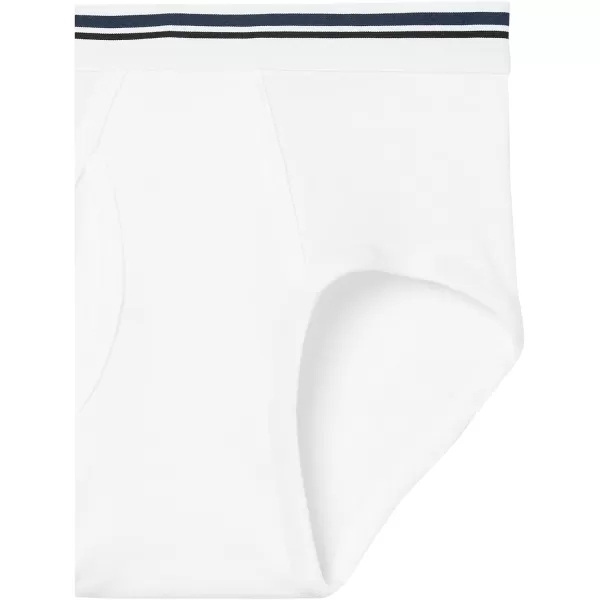 Amazon Essentials Mens TagFree Cotton Briefs Pack of 7White