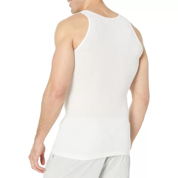 Amazon Essentials Mens Tank Undershirts Pack of 6BlackWhite