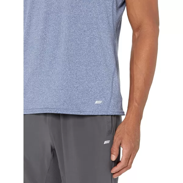 Amazon Essentials Mens Tech Stretch Muscle ShirtBlue Heather