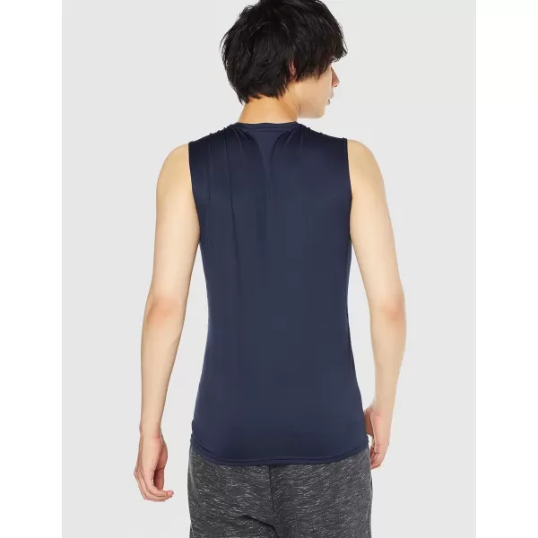 Amazon Essentials Mens Tech Stretch Muscle ShirtNavy