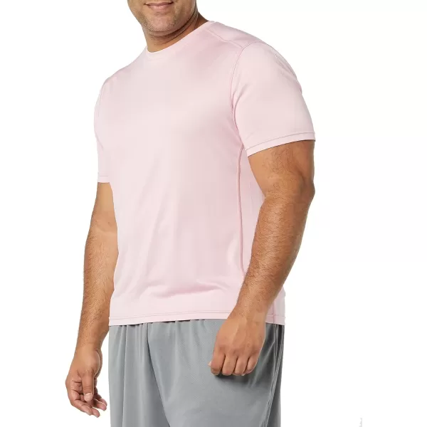 Amazon Essentials Mens Tech Stretch ShortSleeve TShirtDusty Pink