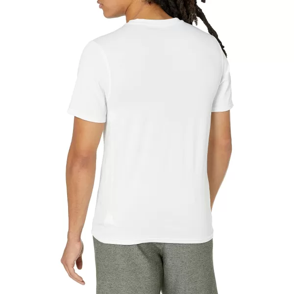 Amazon Essentials Mens Tech Stretch ShortSleeve TShirtWhite