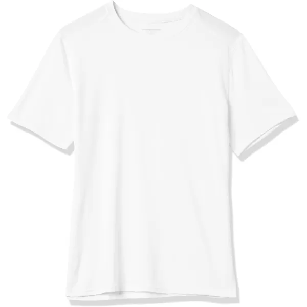 Amazon Essentials Mens Tech Stretch ShortSleeve TShirtWhite