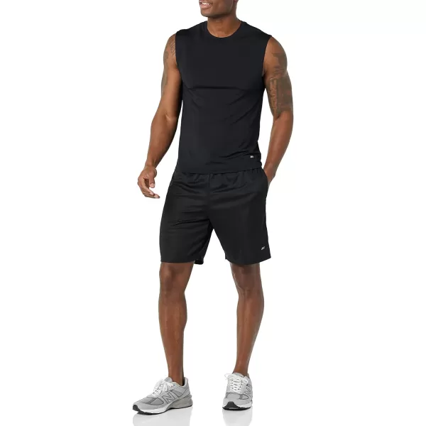 Amazon Essentials Mens Tech Stretch Tank BaselayerBlack