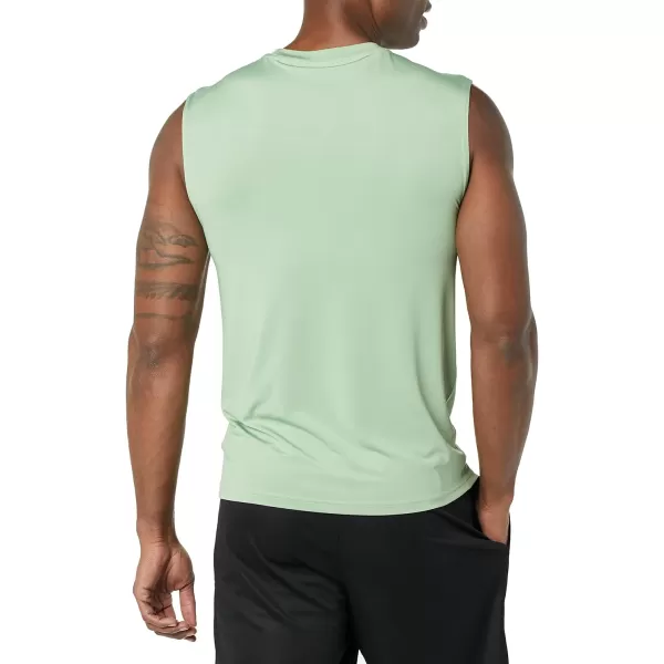 Amazon Essentials Mens Tech Stretch Tank BaselayerSage Green