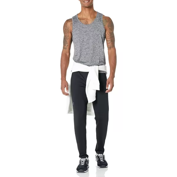 Amazon Essentials Mens Tech Stretch Tank TShirtGrey Space Dye