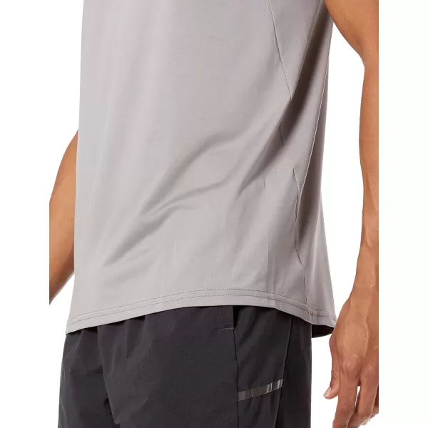 Amazon Essentials Mens Tech Stretch Tank TShirtLight Grey