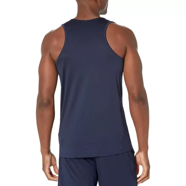Amazon Essentials Mens Tech Stretch Tank TShirtNavy