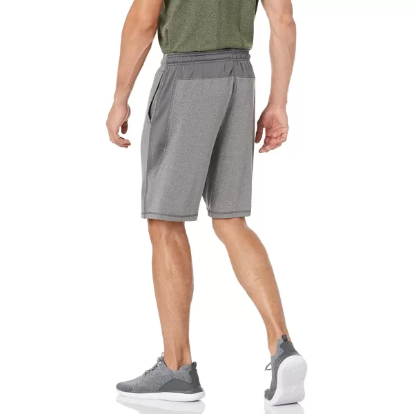 Amazon Essentials Mens Tech Stretch Training Short Available in Big amp TallCharcoal Heather