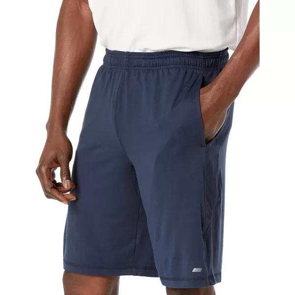 Amazon Essentials Mens Tech Stretch Training Short Available in Big amp TallNavy