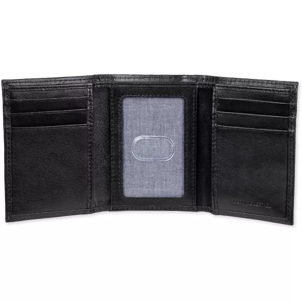 Amazon Essentials Mens Vertical Trifold WalletBlack