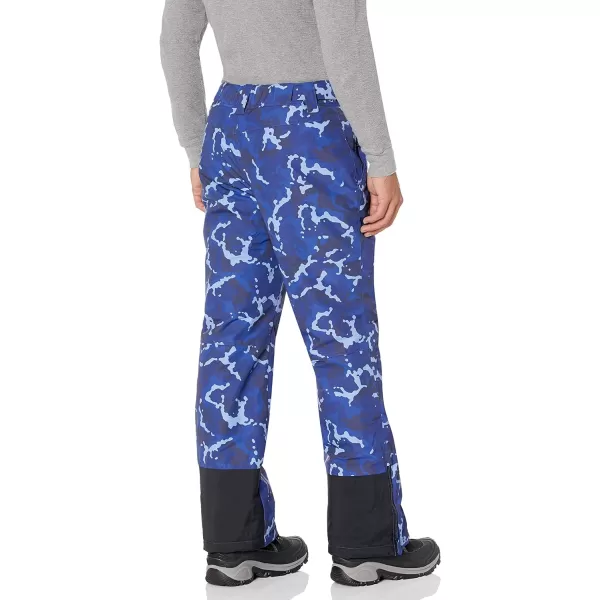 Amazon Essentials Mens WaterResistant Insulated Snow PantBlue Camo