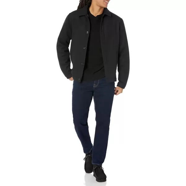 Amazon Essentials Mens Wool Short Jacket Available in Big  TallBlack