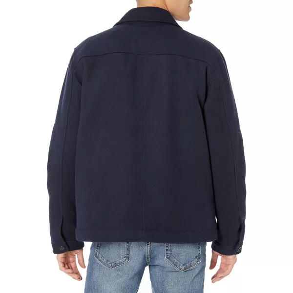 Amazon Essentials Mens Wool Short Jacket Available in Big  TallNavy