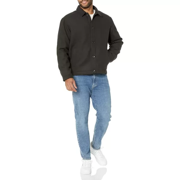 Amazon Essentials Mens Wool Short Jacket Available in Big  TallWashed Black